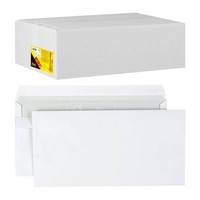 Idena BriefumschläGe 75G/M² Selbstklebend Ohne Fenster Weiß Din Lang 1000 StüCk