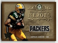 2002 Leaf Rookies & Stars #GAH-16 Ahman Green Great American Heroes /2000