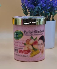 Veet Gold Tumeric & Peach Scrub Perfect Skin Scrub 500g Each 