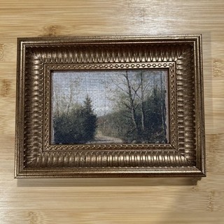 6.5"x8.5" Horizontal Landscape Road Framed Wall Art Hearth & Hand Magnolia