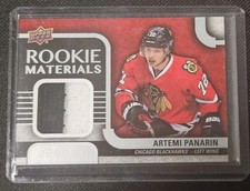 2015-16 Upper Deck Rookie Materials Artemi Panarin  2-Color Jersey RM-AP