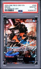 PSA 10 Brook Alternate Art EB01-046 English One Piece Tcg