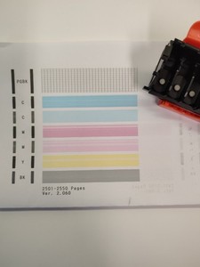 Canon Druckkopf QY6-0082 für MG5450/5550/5750/6450/5650/iP7250 usw...Teildefekt