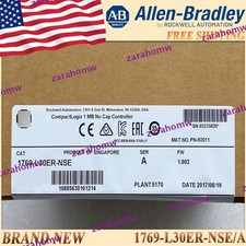 New Sealed AB 1769-L30ER-NSE/A CompactLogix 1 MB No Cap Controller 1769L30ERNSE
