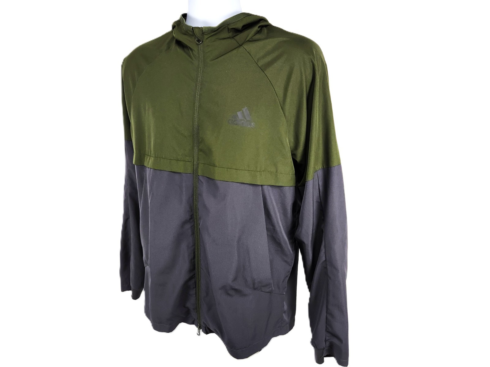 adidas Hooded Performance Lightweight Windbreaker… - image 4
