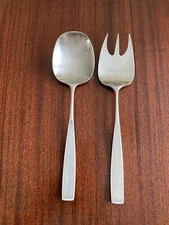 Lauffer Japan Bedford Serving Salad Utensils Spoon Fork Set Of 2