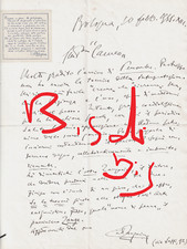AUTOGRAFI- 1938-CARLO ZANGARINI-POESIA-MUSICA-ENIGMISTICA CAMPORESI-FORLI'