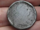 Photo of a 1796-P Large Cent from an eBay listing that sold on Jul 14, 2026