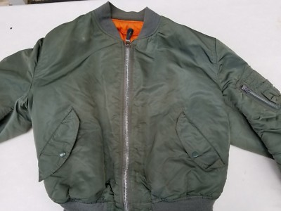 US Air Force MA-1 Flight Jacket Size X-Large MFG Alpha Ind 