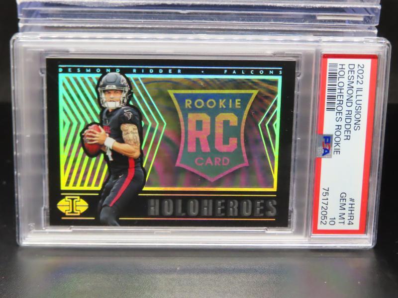 Desmond Ridder Panini Illusions Holoheroes Rookie #HHR4 Base