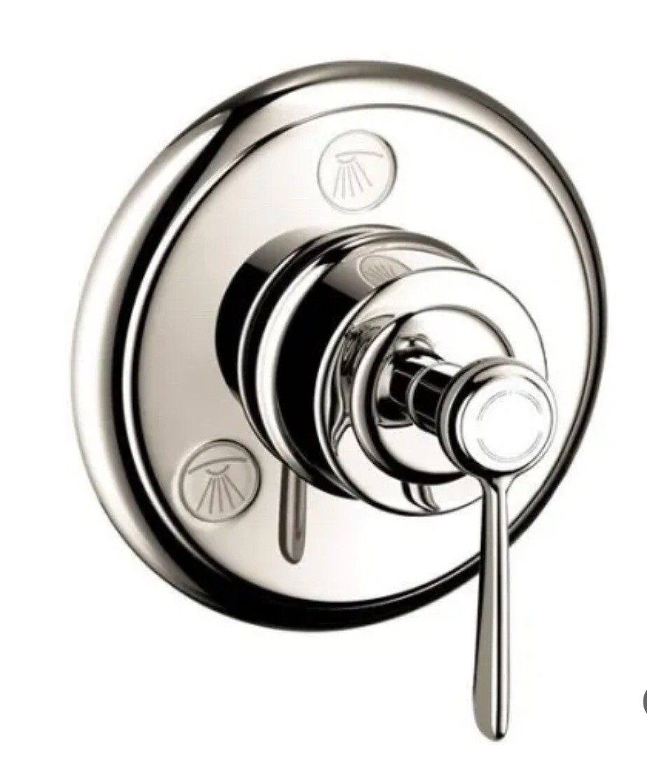 Axor 16832831 Montreux Trio/Quattro Diverter Trim Less Valve