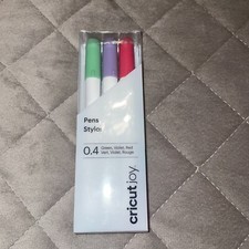 CRICUT Joy Fine Point Pen Set - Red Green & Violet - New Authentic Freepost