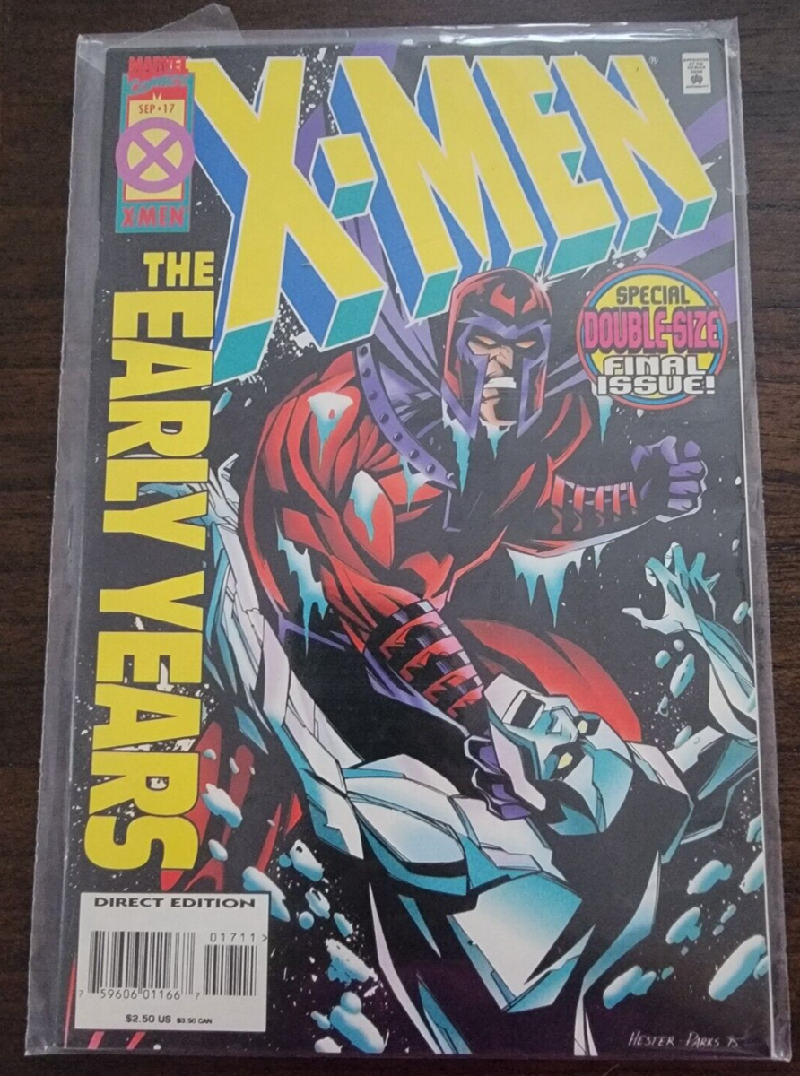 MARVEL COMICS X-MEN THE EARLY YEARS #17 SEP '95 DOUBLE FINAL ISSUE