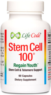 Stem Cell 100: Promotes Cellular Health, Telomeres and Rejuventation