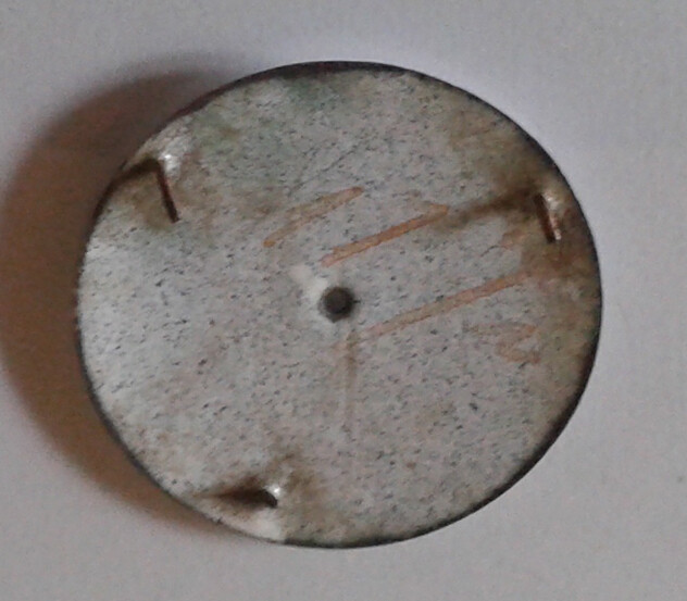 Cadran De Montre émaillé Blanc L'ELITE – 41,5 Mm – Neuf