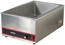Winco FW-S500 Commercial Portable Steam Table Food Warmer 120V 1200W