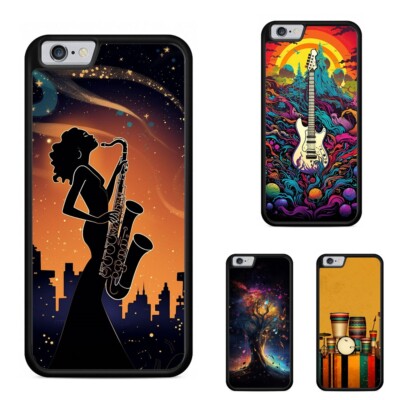 music wallpaper blue Protective Cover For iPhone 11 12 13 14 15 Pro Max