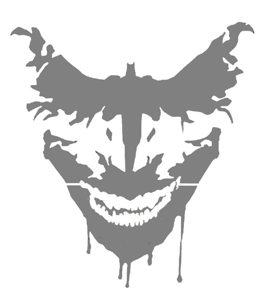 THE JOKER BATMAN VINYL STENCIL FOR CUSTOM SHOES SNEAKERS AND SMALL PROJECTS