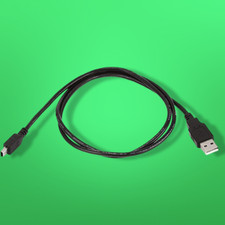 3ft USB-A to Mini-B 5pin 28/28AWG Cable Black