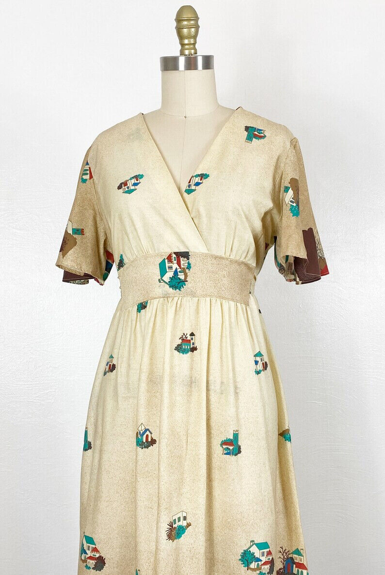 1970s Caftan - 1970s Maxi Dress - Vintage Caftan … - image 8