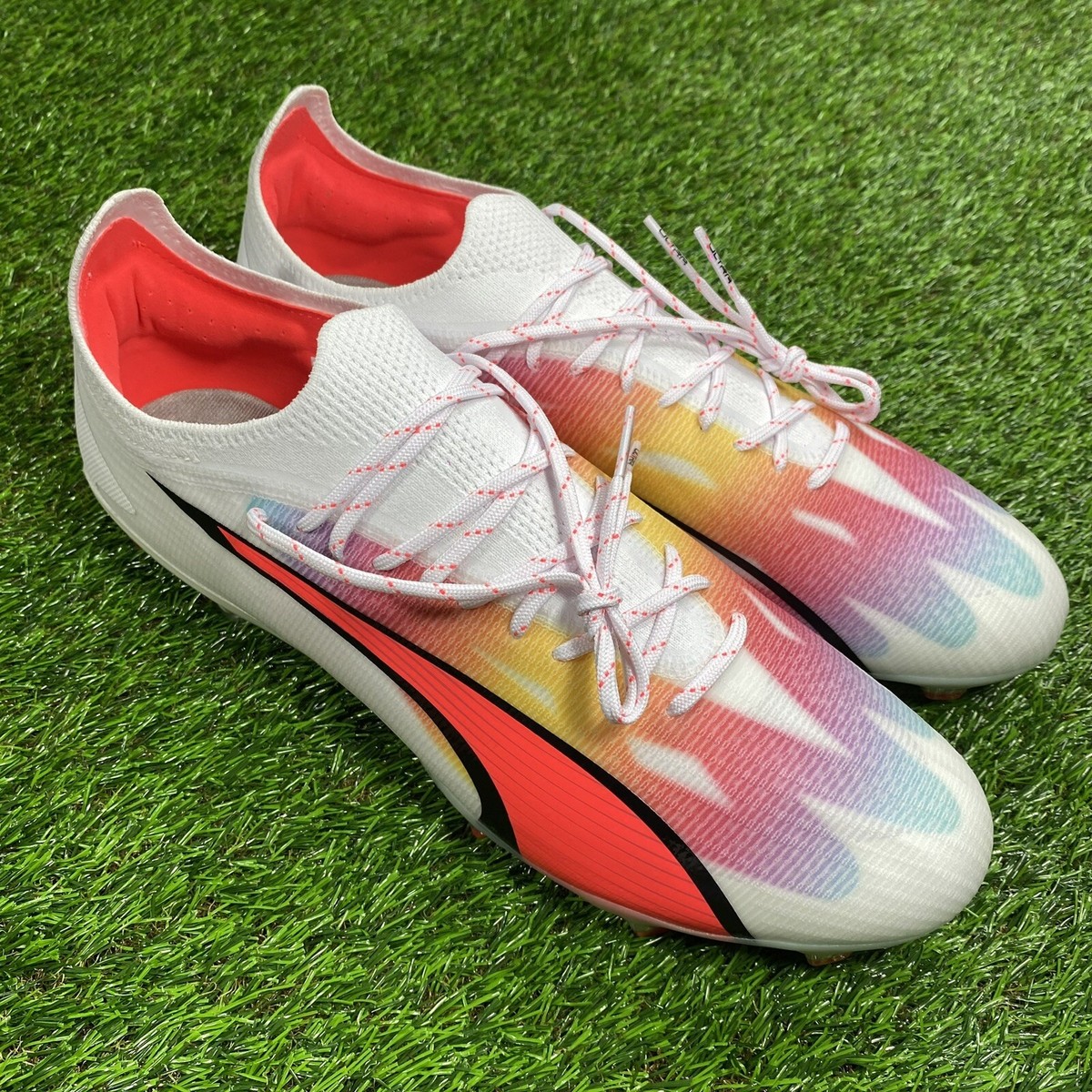 シューズ PUMA ULTRA FG 27cm PUMA ULTRA 2.4 FG AG SOCCER CLEATS SHOES DIAMOND SILVER