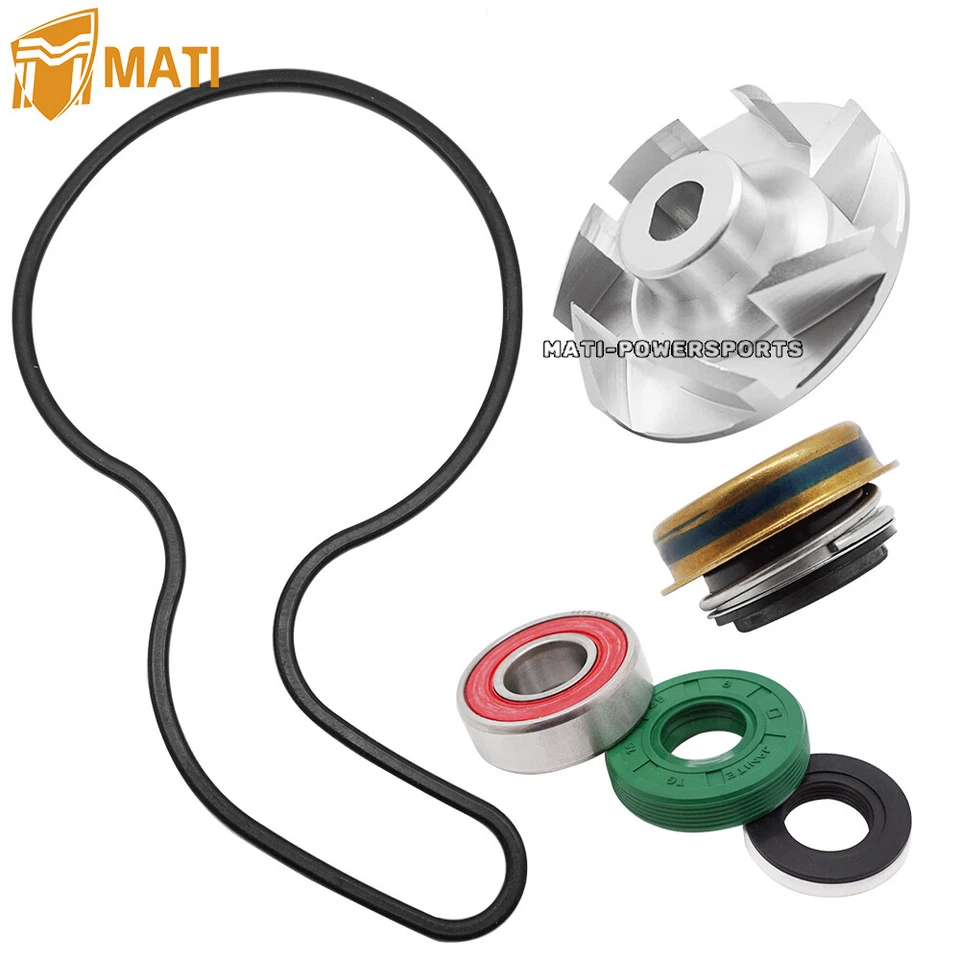 Kit de reconstrucción de impulsor de bomba de agua Billet para Polaris RZR/Ranger 800 Sportsman 800 Foto 3 de 4