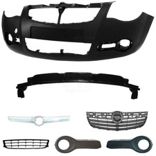Set Kit Stoßstange vorne grundiert + Träger+Zubehör für Opel Agila B Bj. 08-14