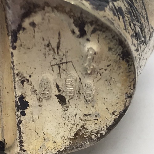 H Hooijkaas Holland 835 Silver Miniature Dutch Clog Sail Boat Rare 17.5g - Picture 10 of 13