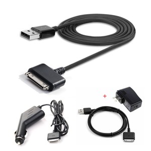 1x Cable Us Wall Charger Car Charger For Barnes Noble Nook Hd 7
