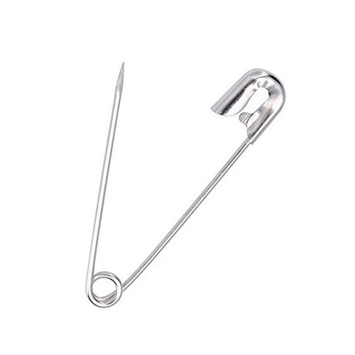 Safety Pins Lot of 1000 Crafting Sewing Diaper Office Quality Silver Pins - Bild 2 von 6