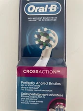 6 Genuine Oral B Cross Action Replacement Heads Germany
