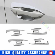For Toyota Corolla 2014-2018 Chrome Silver Exterior Side Door Bowl Frame Trim 4X