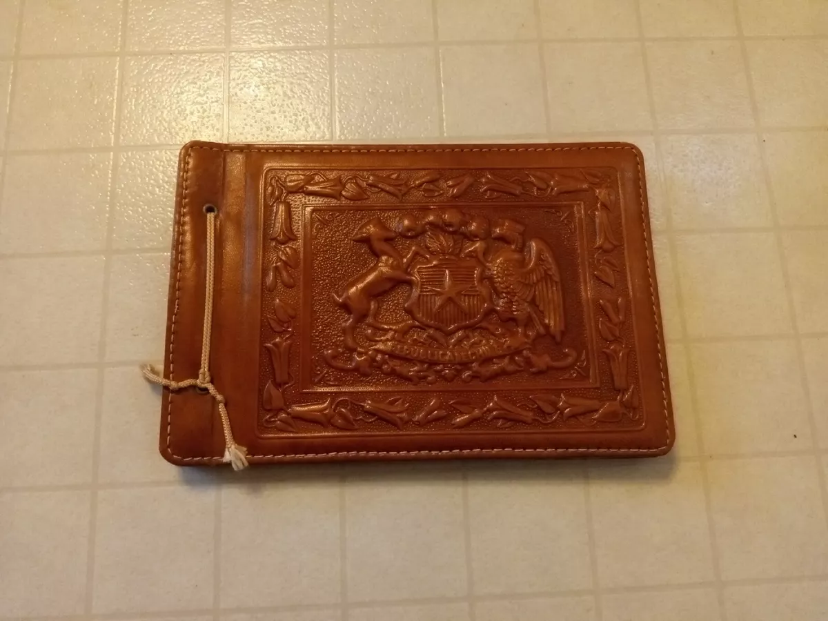 Leather scrapbook 2024