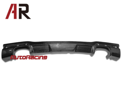 3D Style Carbon Fiber Bumper Diffuser For 12-18 BMW 335i Sedan Wagon w/ M Sports