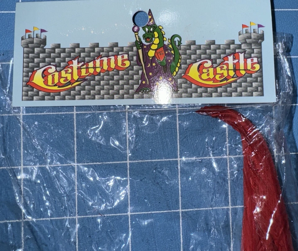 Disfraz Castillo Rojo/Amarillo Pluma Loro - Pirata Halloween Disfraz/Utilería Foto 4 de 4
