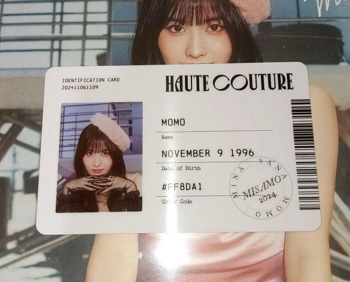 MISAMO MOMO haute couture ID card | eBay MISAMO MOMO haute couture ID card | eBay