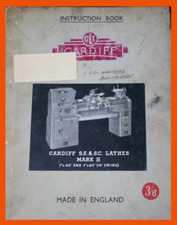 Cardiff SS SC 7" x 40" / 60" Lathe  Operations and Maintenance COLOR Manual