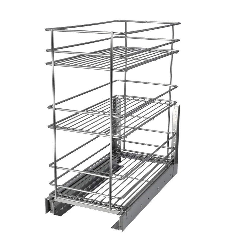 Unterschrankauszug Vollauszug | 3 Etagen | 15-60 cm | Softclose | Küchenauszug - Bild 2 von 4