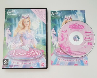 Barbie of Swan Lake: The Enchanted Forest PC Mac CD-ROM RARE