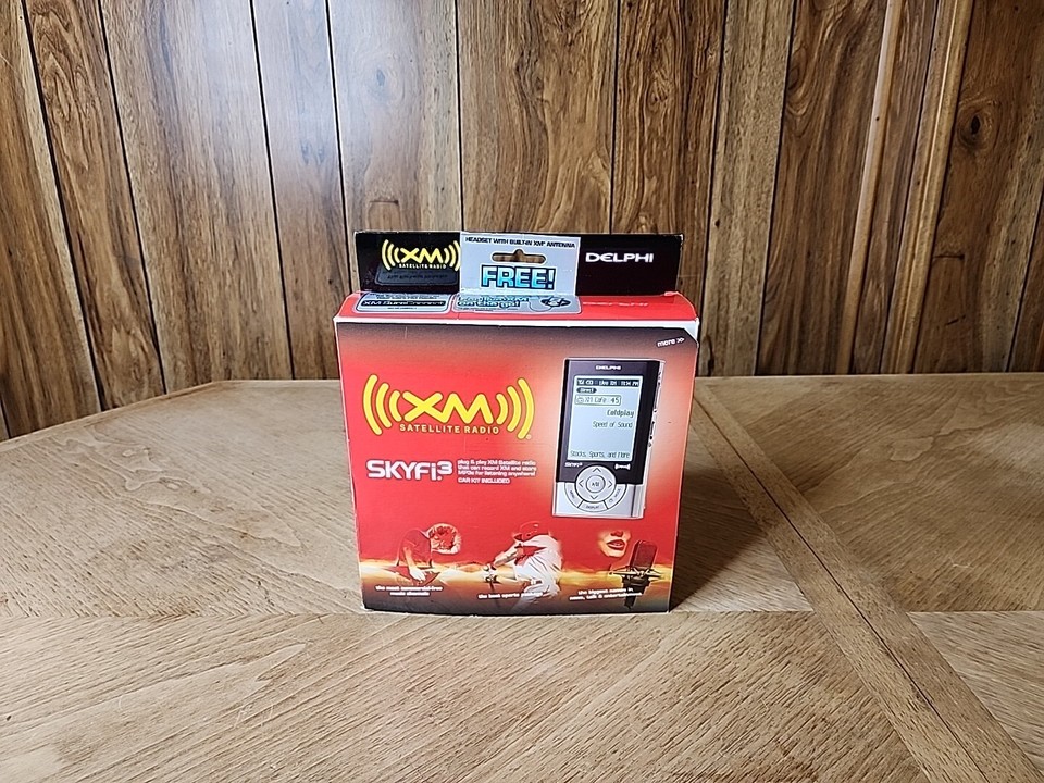 Delphi XM Serius Satellite Radio SKYFi3 Home Car Kit SA10224 Plug