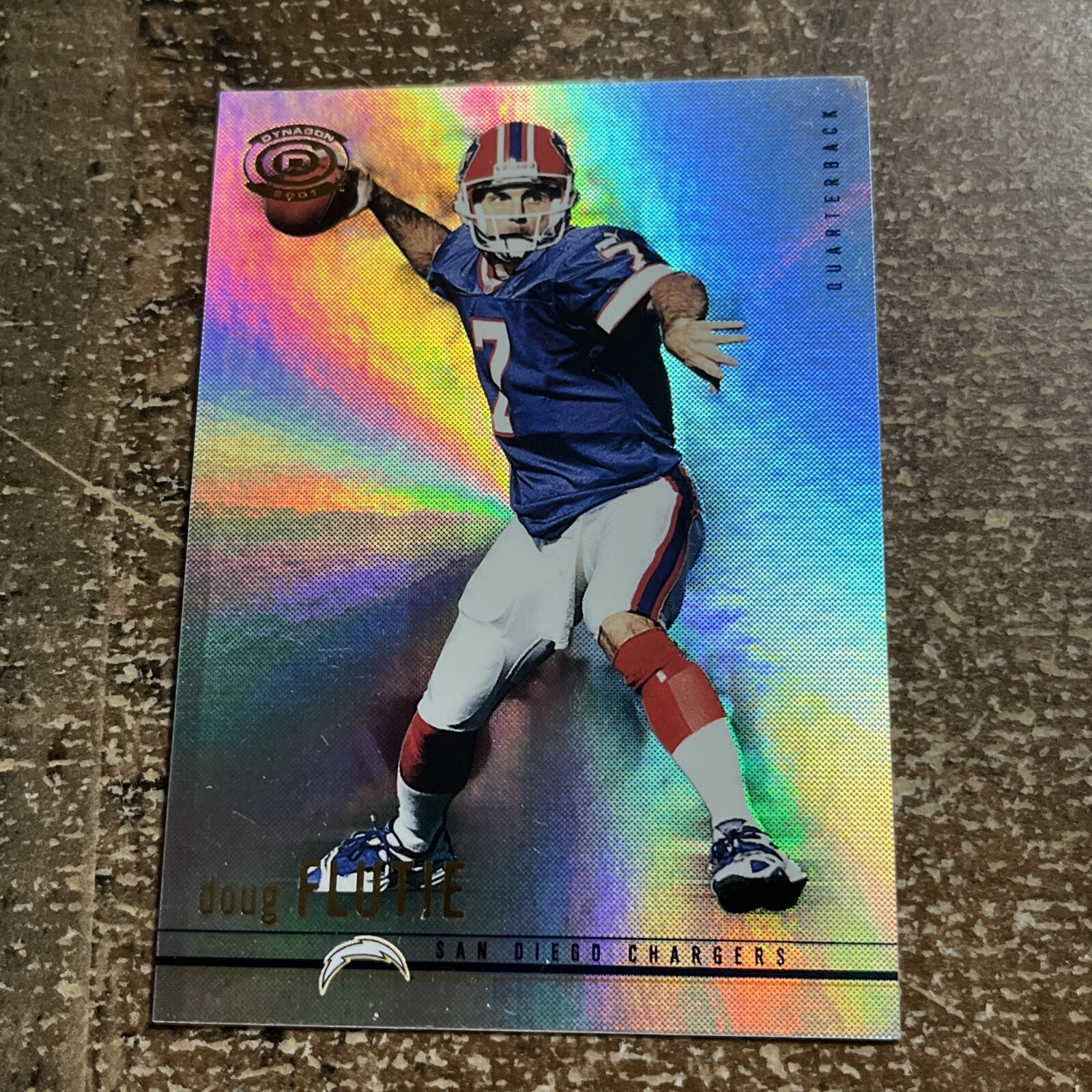 2001 Pacific Dynagon #81 Doug Flutie Buffalo Bills