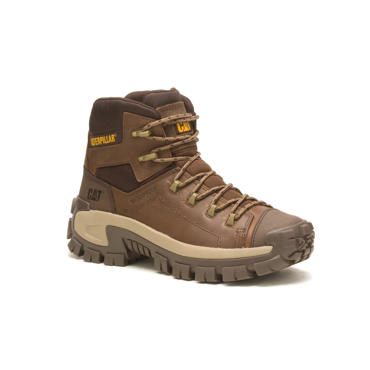 Caterpillar Men Invader Hiker Waterproof Work Boot Shoes