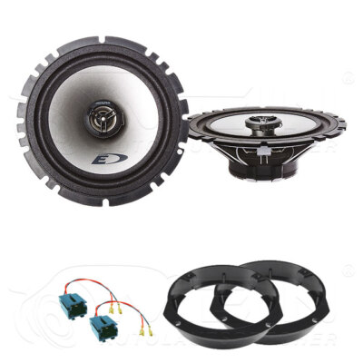 ALPINE LAUTSPRECHER für CITROEN C3 II 2009-2017 Heck Hinten 2-Wege 220W #AB8J