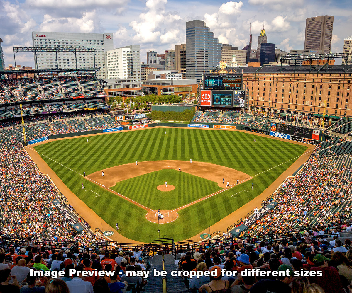 Baltimore Orioles Camden Yards Park MLB Baseball Stadium Photo