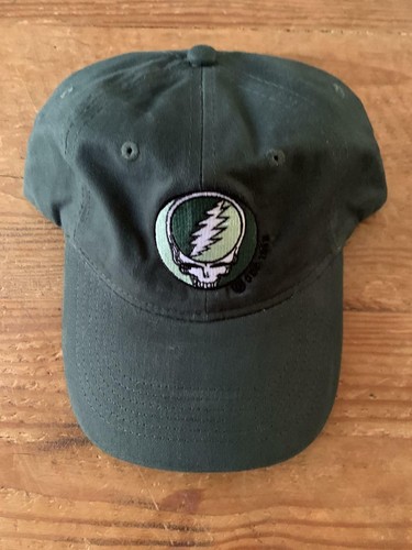 Grateful Dead Stealie green Baseball 
