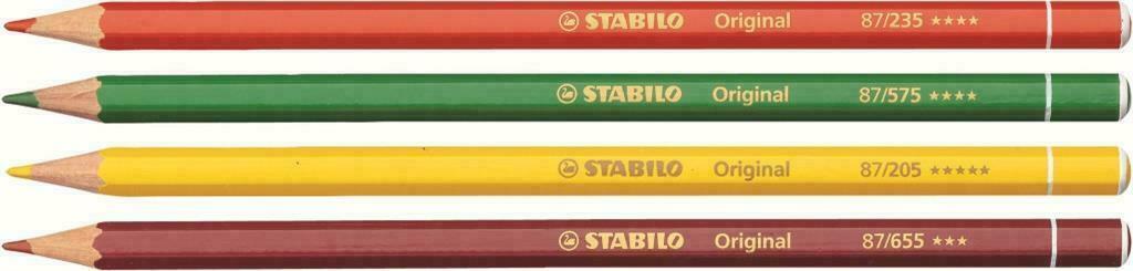 Matite Colorate Stabilo Original - Confezione Da 12 Colori - Mina Fine E Resistente - Foto 2