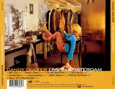 CANDY DULFER - LIVE IN AMSTERDAM [UK] NEW CD