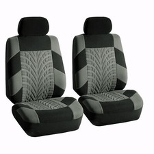 Bucket Seat Covers Set For Auto Suv Truck Van Gray Bucket Seat Covers Set For Auto Suv Truck Van Gray