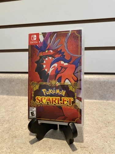 Pokemon Scarlet Nintendo Switch Video Game CIB, TESTED, GOOD CONDITION