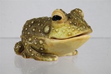 Harmony Kingdom Ball Pot Bellys/Belly - PRINCE Bull Frog - xPBZFR2 - Retired NIB